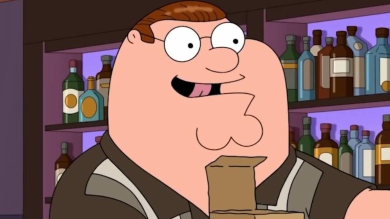 Peter Griffin speaking