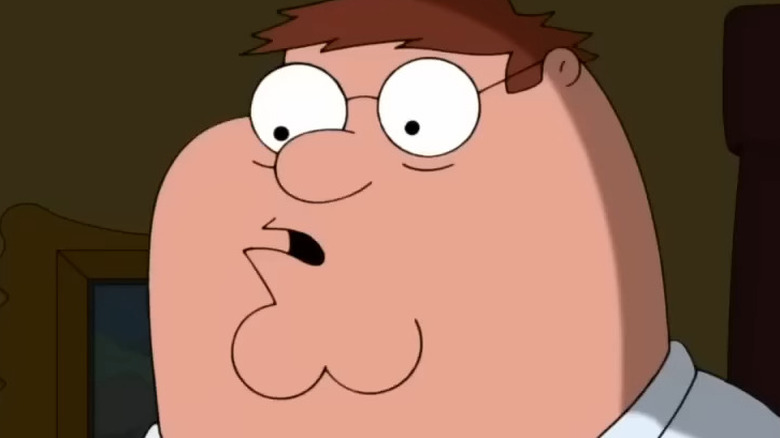 Peter Griffin realizing