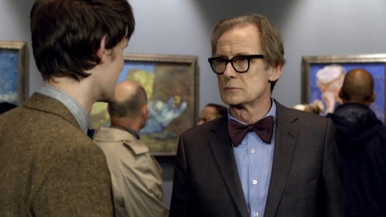 Dr Black speaks to the Doctor