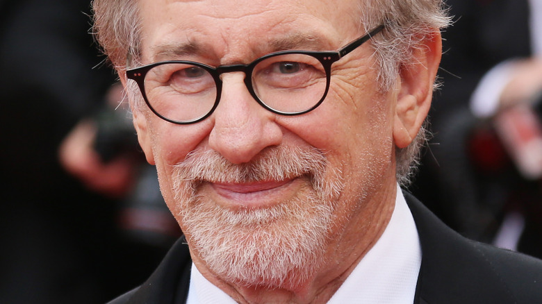 Steven Spielberg smiling