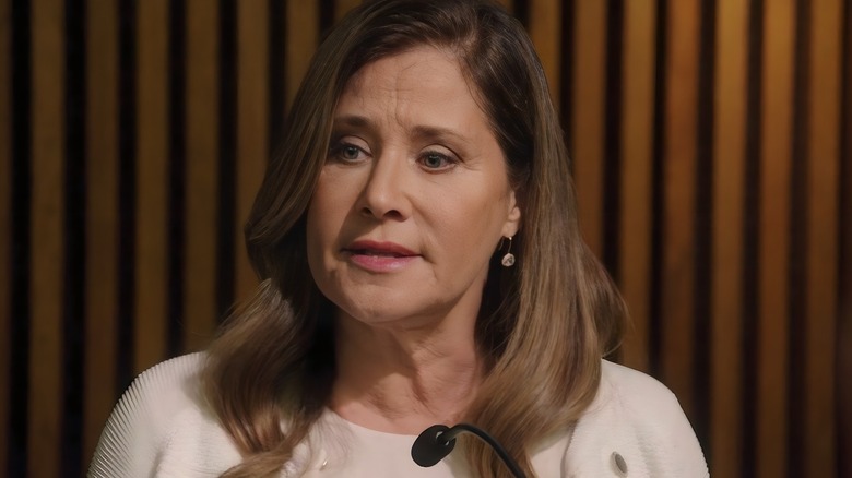 Lorraine Bracco frown