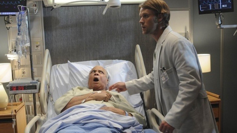 James Earl Jones in pain