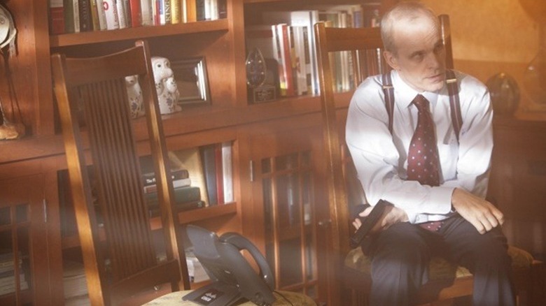 Zeljko Ivanek looking stressed