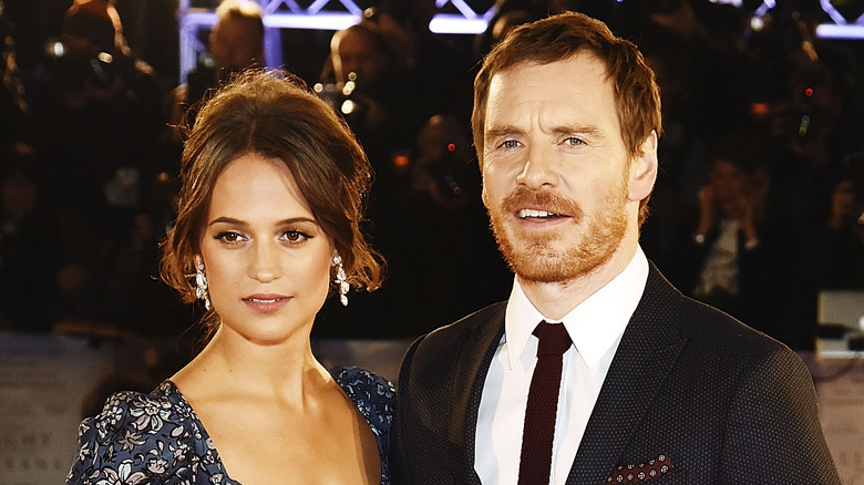 Alicia Vikander and Michael Fassbender