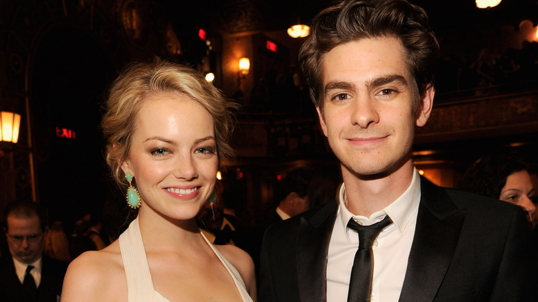 Emma Stone and Andrew Garfield