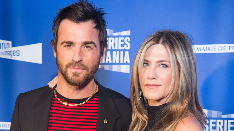Justin Theroux and Jennifer Aniston