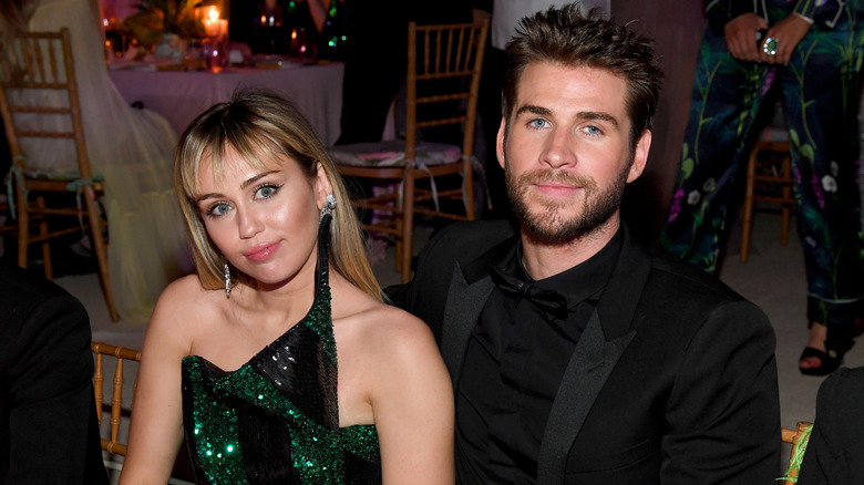 Miley Cyrus and Liam Hemsworth
