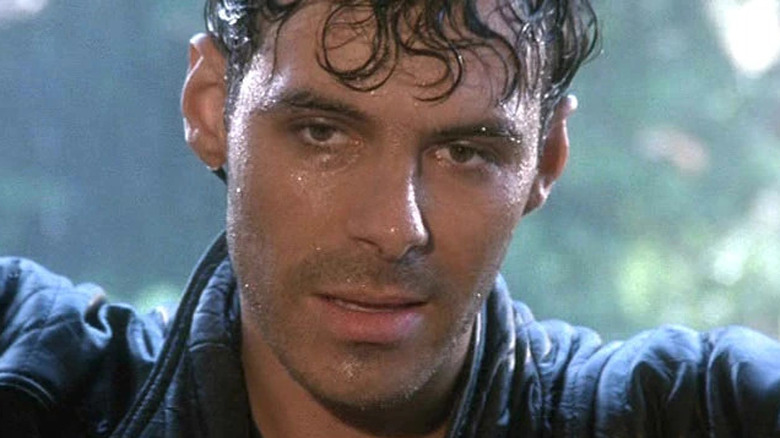 Frank Cotton in the rain