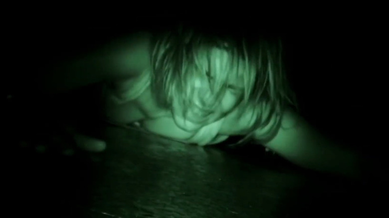 Angela from "Rec" in night vision