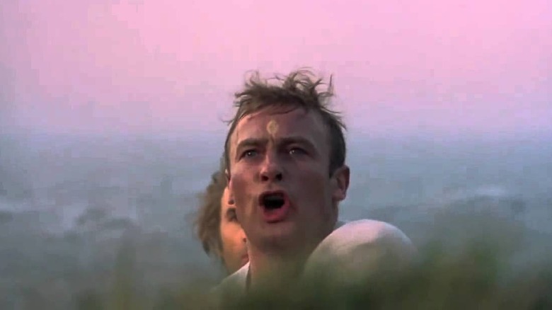 Sergeant Howie screaming