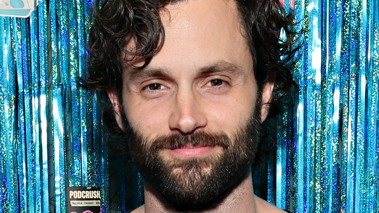 Penn Badgley smiling