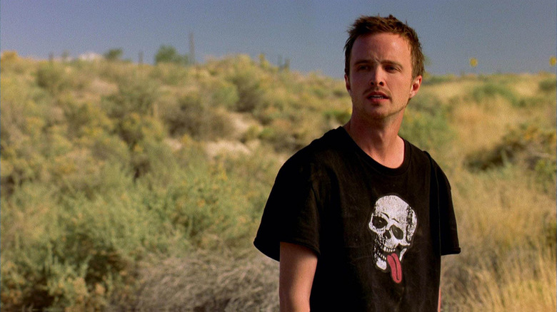 Jesse Pinkman in desert