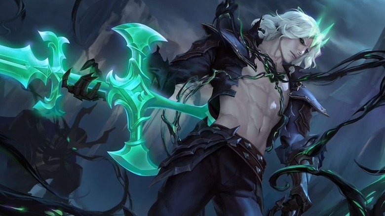Viego green sword