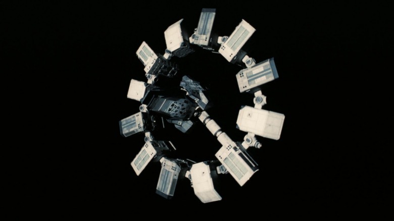 The Endurance drifting in space