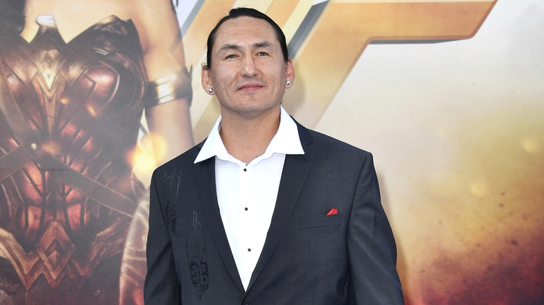 Eugene Brave Rock at Wonder Woman premiere