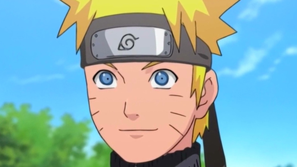 Teen Naruto smiling