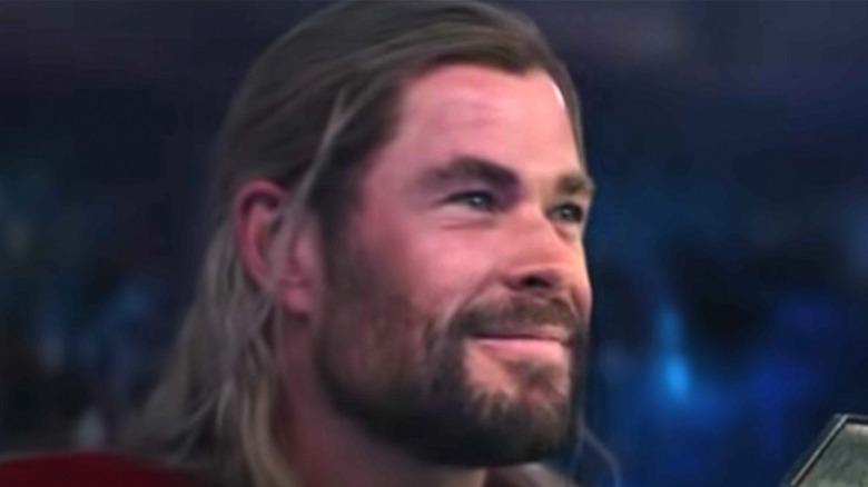 Thor Odinson smiling