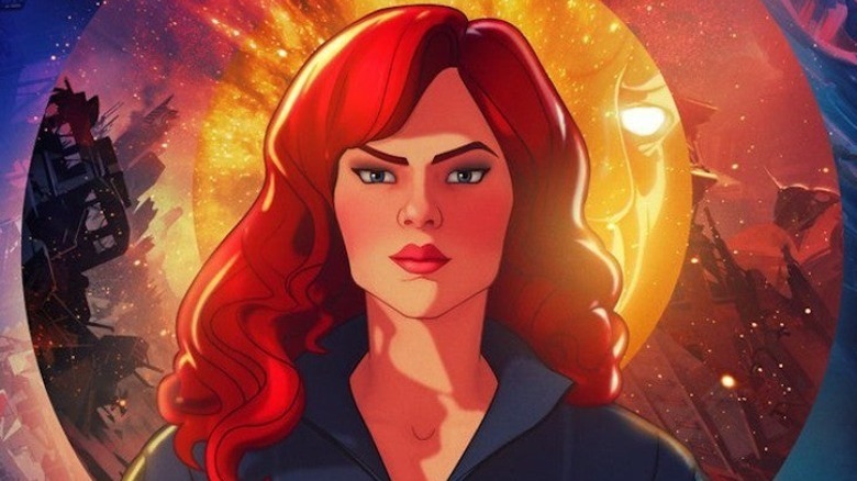 Animated Black Widow poster