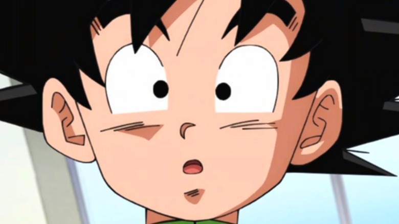 Goten looking puzzled