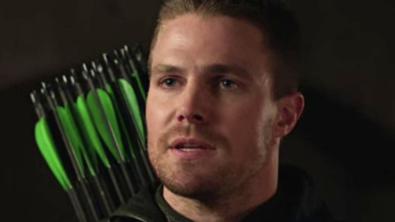 Oliver Queen serious