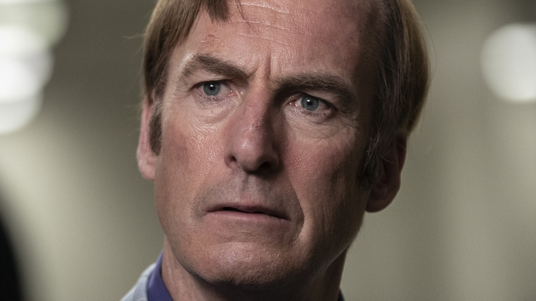 Saul Goodman looking offended