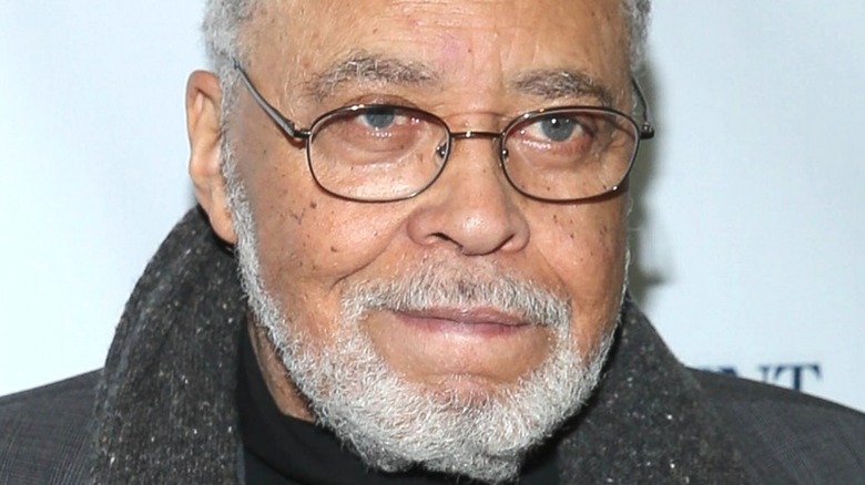 James Earl Jones smiling at event