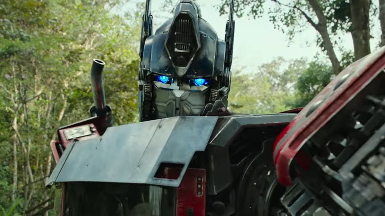 Optimus Prime in Transformers: Rise of the Beasts