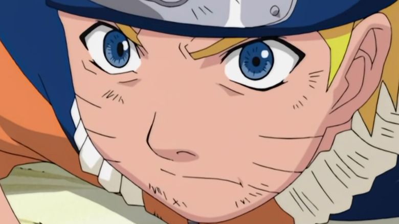 Naruto Uzumaki looking injured