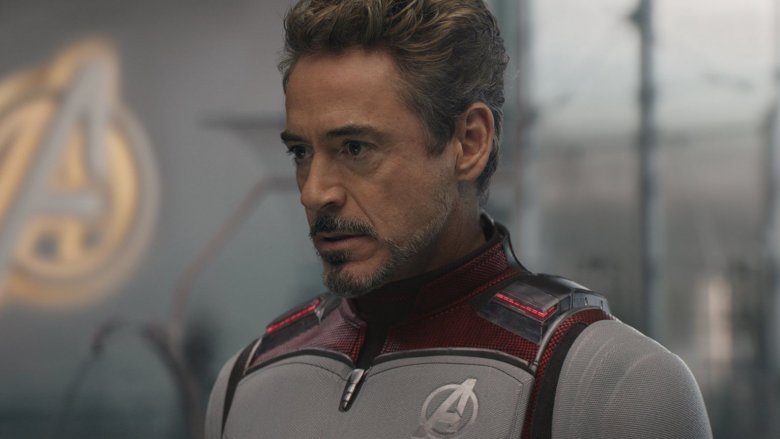 Robert Downey Jr. as Tony Stark in Avengers Endgame