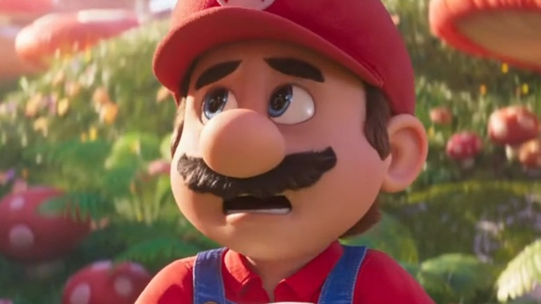 Mario worried