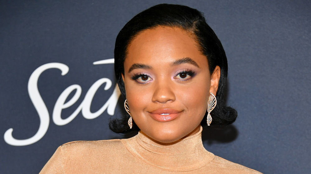 Kiersey Clemons smiling