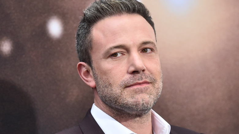 Ben Affleck looking to the side