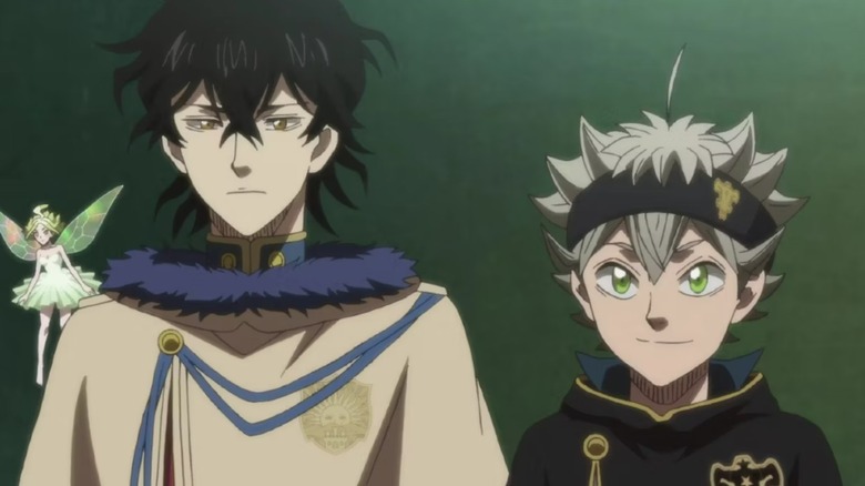 Yuno and Asta side by side