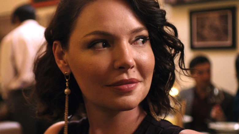 Firefly Lane's Katherine Heigl looks away