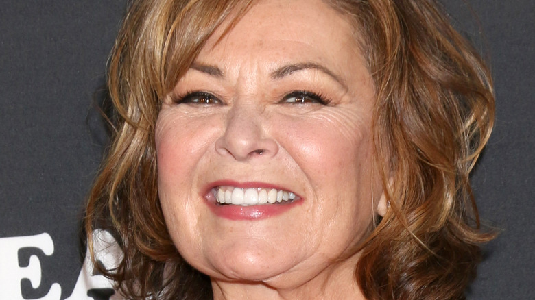 Roseanne Barr smiling 