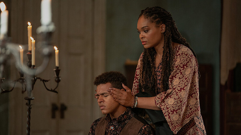 Tyler Lofton as Tony and Demetria McKinney as Ada Monroe
