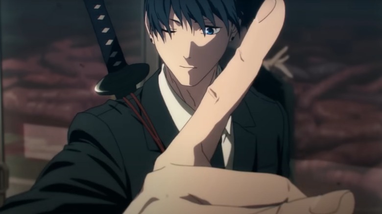 Aki preparing for battle