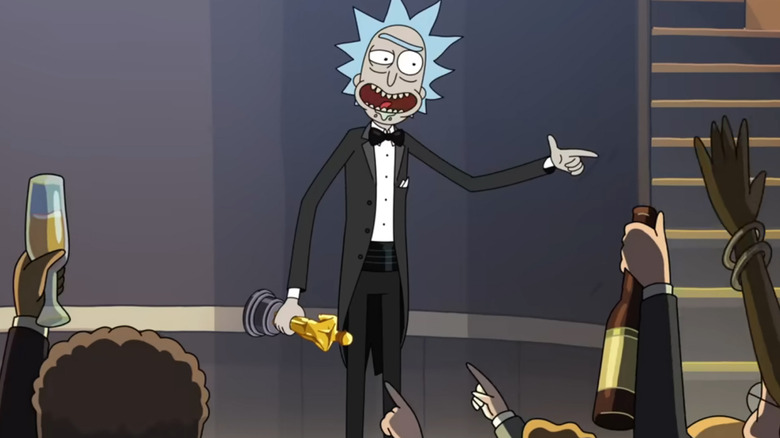 Rick hosting the Oscars