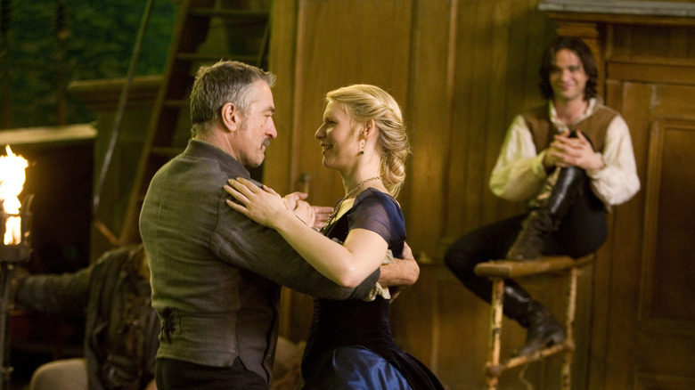 Yvaine and Captain Shakespeare dance while Tristan looks on in "Stardust"