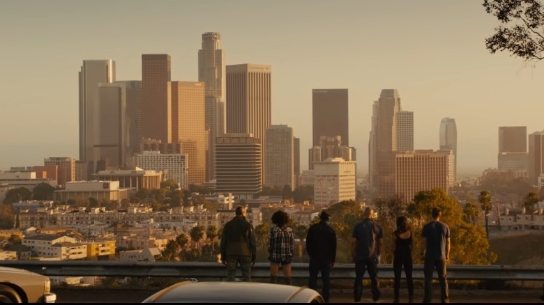 cast Fast Furious 7 Los Angeles