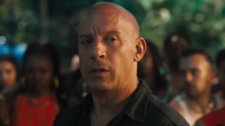 Vin Diesel looking serious