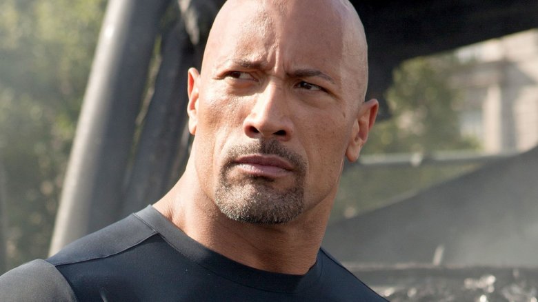 Dwayne "The Rock" Johnson as Luke Hobbs in Fast and Furious