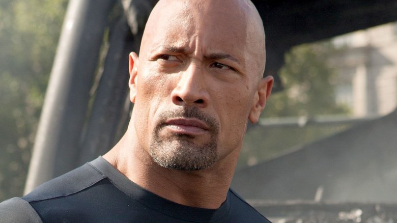 Dwayne "The Rock" Johnson as Luke Hobbs in Fast and Furious