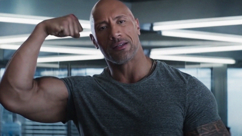 Hobbs and Shaw Hobbs Flexing