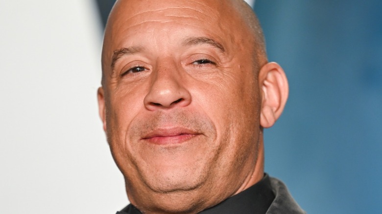 Vin Diesel in a suit