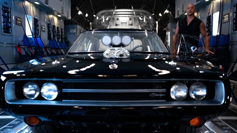 Dom Toretto and muscle car