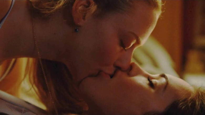 Needy and Jennifer kiss