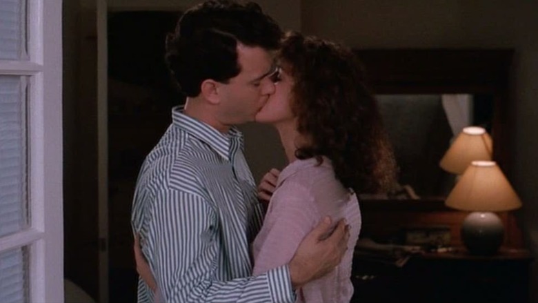 Josh Baskin and Susan kiss