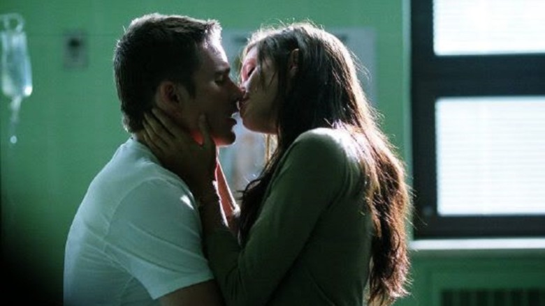 Illeana Scott kisses James Costa