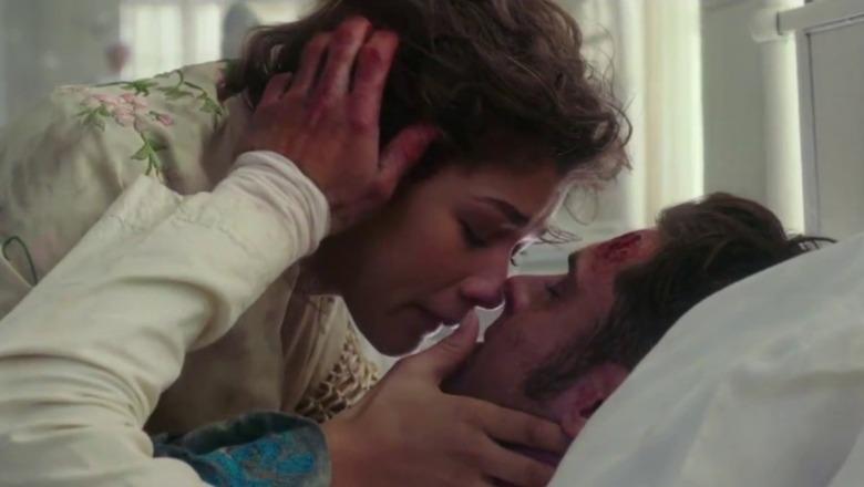 Phillip and Anne kiss